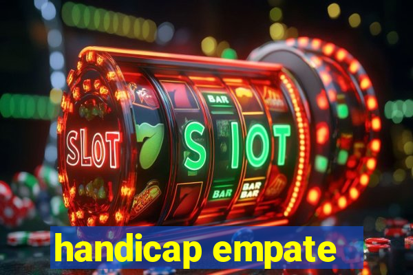 handicap empate -1